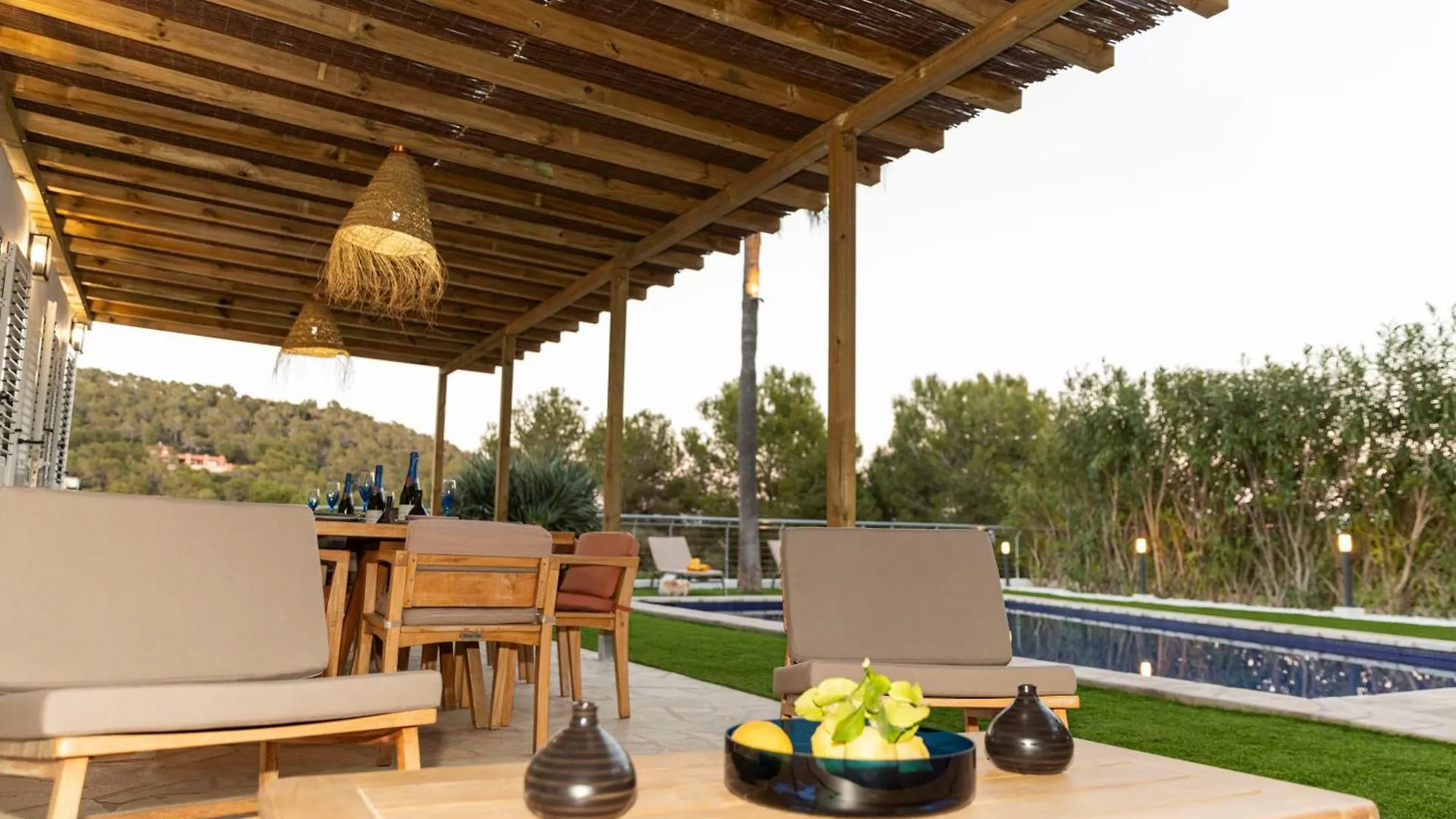 Cap Martinet Talamanca Vila Can Tashellu, Boutique 5 Bed - Sea And Forest View Villa Talamanca (Ibiza)