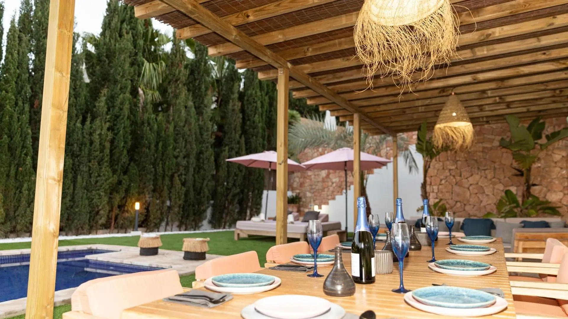 Cap Martinet Talamanca Vila Can Tashellu, Boutique 5 Bed - Sea And Forest View Villa Talamanca (Ibiza)
