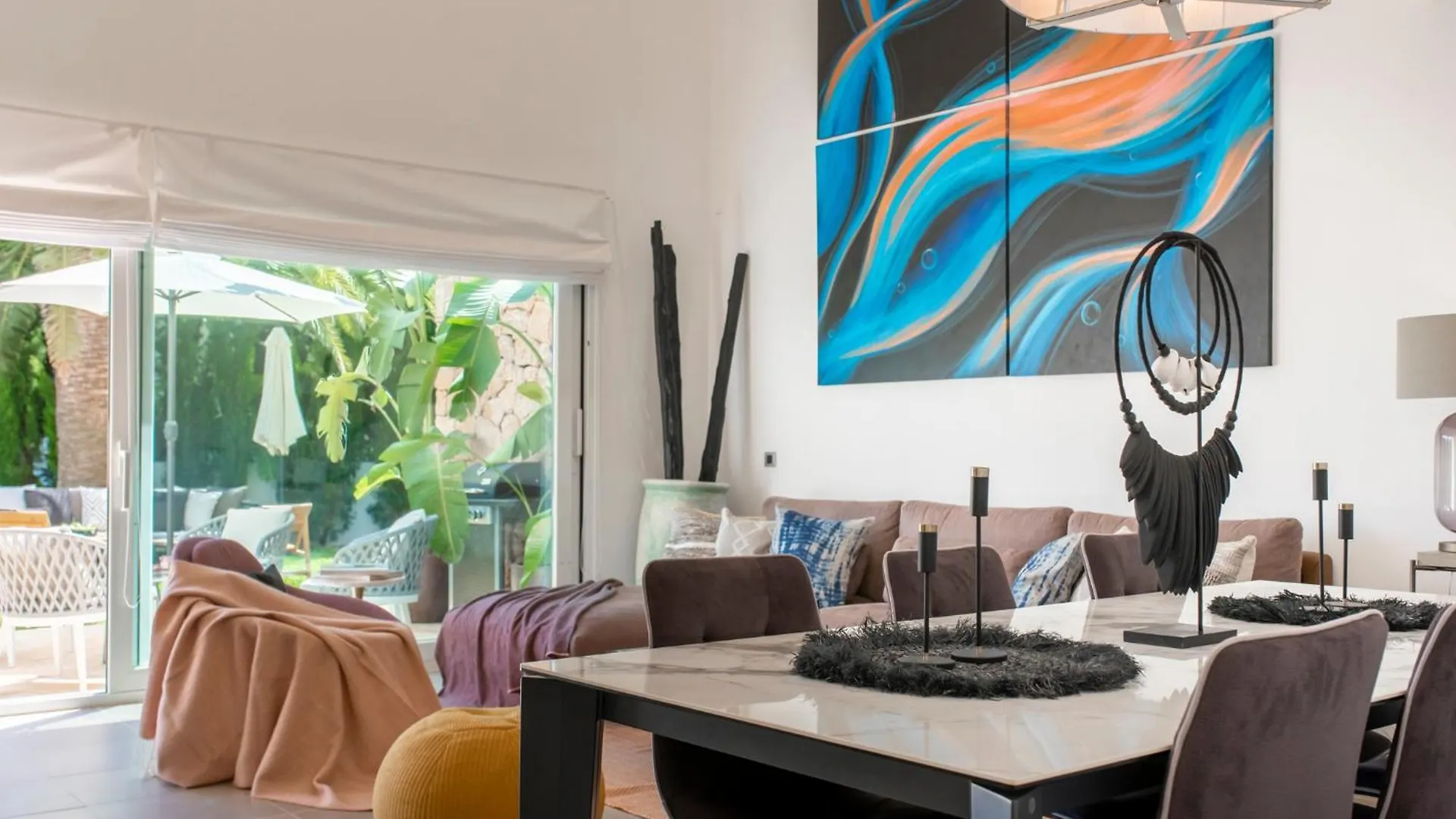 Villa Cap Martinet Talamanca Vila Can Tashellu, Boutique 5 Bed - Sea And Forest View