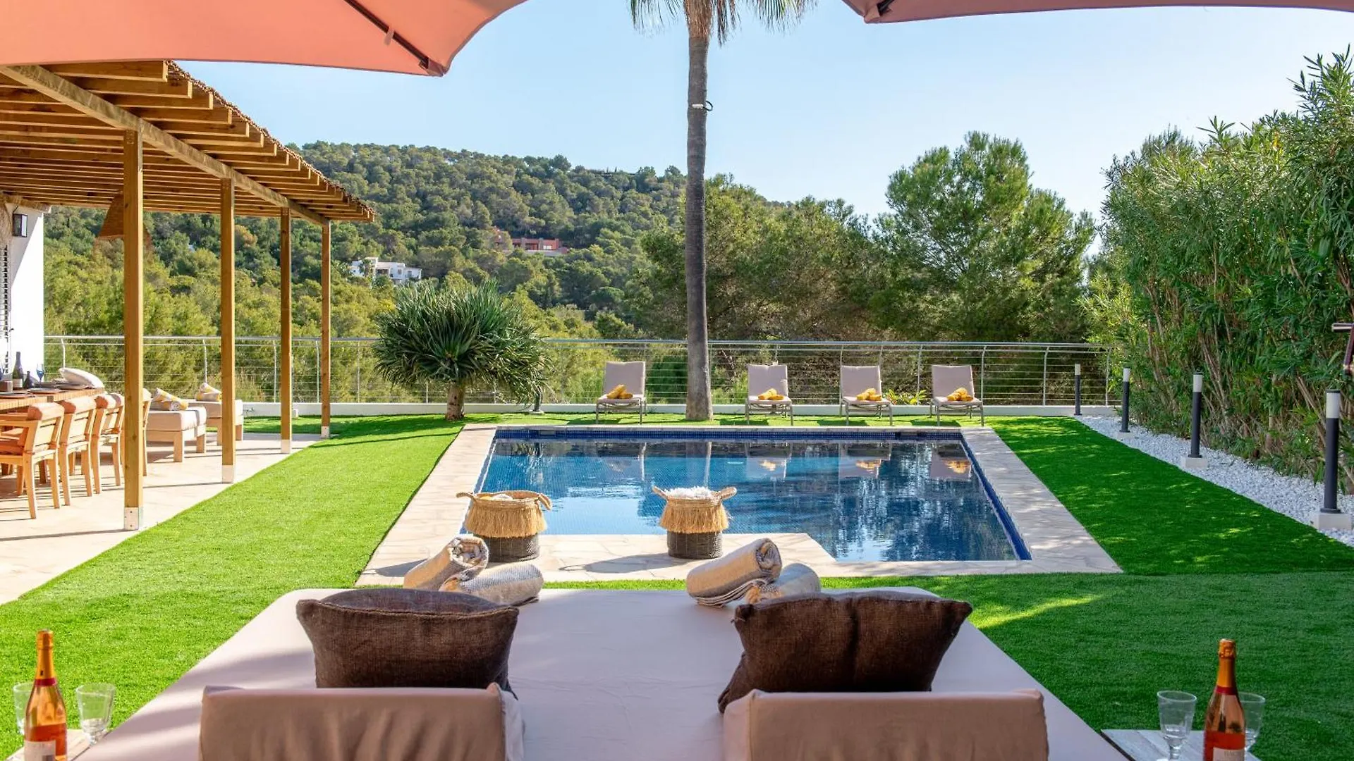 Cap Martinet Talamanca Vila Can Tashellu, Boutique 5 Bed - Sea And Forest View Villa Talamanca (Ibiza)